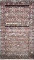 BODENMEISTER, BODENMEISTER Fototapete »3d Effekt Steinwand Vintage rot«, Rolle 2,80x1,59m