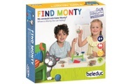 beleduc Lern-Spiel FIND MONTY! 40-teilig in bunt