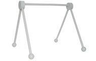 JaBaDaBaDo Holz-Spielbogen BASIC GYM (61x48x54) in grau