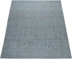 Paco Home Teppich »Teka 784«, rechteckig, 4 mm Höhe, Flachgewebe, 3D-Design, In- und Outdoor geeignet, Wohnzimmer