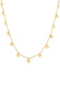 Purelei Kette mit Anhänger »Schmuck Geschenk, Malihini, runder Strukturanhänger, Necklace-Malihini«