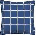 TOM TAILOR Kissenhülle »Winter Check«, (1 St.), mit modernem Druckmotiv