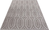 ELLE DECORATION Designteppich »Lantian«, rechteckig, 14 mm Höhe, Supersofter Kurzflor, Hoch-Tief Struktur Optik, Modernes Design, Wohnzimmer, Schlafzimmer, Robust, Pflegeleicht