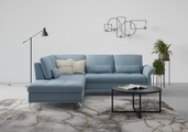INOSIGN Ecksofa »Palm Beach«, Federkern, mit Sitztiefenverstellung, wahlweise mit Bettfunktion, Bettkasten und Armteilverstellung