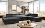 sit&more Wohnlandschaft »Valantine U-Form«, inkl. Kopf- und Armteilverstellung, wahlweise mit Bettfunktion
