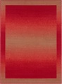 DELAVITA Teppich »Simon«, rechteckig, 8 mm Höhe, Kurzflor, Unifarben, Retro Design, ringsum gekettelt, Bordüre, Wohnzimmer, Schlafzimmer, Arbeitszimmer, Robust, Pflegeleicht