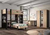 Gami Jugendzimmer-Set »Duplex«, (4 St.)