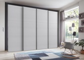 Fresh To Go Schwebetürenschrank »Level«, mit Synchronöffnung