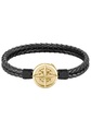 BOSS Armband »Schmuck Edelstahl Armschmuck Lederarmband NORTH«, zu Hoodie, Shirt, Jeans, Sneaker, Underwear, HUGO, BOSS ORANGE!
