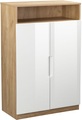 andas Aktenschrank »Lund«, mit Griffmulden & Hochglanzfronten, Aktenordnerhöhe, Breite 70 cm