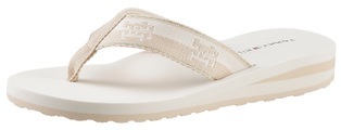 Tommy Hilfiger Zehentrenner »TH COLORBLOCK WEBBING SANDAL«, mit Logo