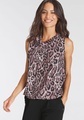 Laura Scott Blusentop, mit schönem Leo-Print - NEUE KOLLEKTION