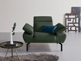 Places of Style Sessel »Trapino Luxus«, wahlweise mit Rückenverstellung, incl. Kopf- und Armteilverstellung, Luxus-Microfaser in Lederoptik fühlt sich an wie echtes Leder