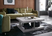 Places of Style Couchtisch »Verrazzano«, in unterschiedlichen Farben und Grössen erhältlich, aus Holz und Metall gefertigt