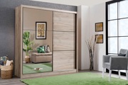 my home Schwebetürenschrank »Navara«, mit Spiegel und zusätzlichen Einlegeböden