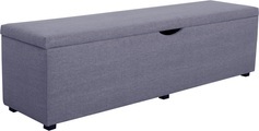 Places of Style Hockerbank »Standard«, mit Stauraum, Breite 120 cm oder 160 cm, auch als Garderobenbank oder Bettbank geeignet