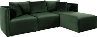 elbgestoeber Ecksofa »Elbdock«, (3 St.), zusammengesetzt aus Modulen, in vielen Bezugsqualitäten und Farben