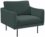 andas Sessel »Mavis«, mit losen Sitz- und Rückenkissen, skandinavischer Stil