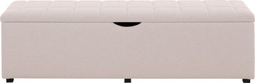 Places of Style Hockerbank »Checked«, mit Stauraum, Breite 120 cm und 160 cm, auch als Garderobenbank oder Bettbank geeignet