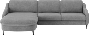 sit&more Ecksofa »Soul L-Form«, wahlweise mit Bettfunktion und Bettkasten oder Schubkasten