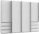 Fresh To Go Schwebetürenschrank »Level«, mit Synchronöffnung