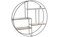 BOLTZE Wandregal »Takita Ø 51 cm«