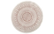 BOUGARI, Teppich, »Porto«, bougari, rund, Höhe 5 mm, maschinell gewebt