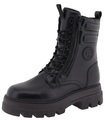 TOM TAILOR Schnürboots, mit Zierreissverschluss aussen, in Komfortweite G