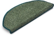 Hanse Home Exclusiv Stufenmatte »Liberty«, halbrund, 7 mm Höhe, Unifarben, Strapazierfähig, Flur, Wohnzimmer, Kräftige Farben, Kettelung, Pflegeleicht, Meliert, Treppe, Gekettelt, Set mit 15 Stufenn
