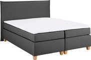 Home affaire Boxspringbett »Houssay«, inkl. Topper, 5 Breiten, 2 Härtegraden auch in Überlänge 220 cm