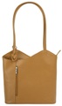 Cluty Cityrucksack, echt Leder, Made in Italy