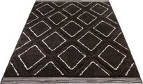 MINT RUGS Designteppich »Colin«, rechteckig, 22 mm Höhe, Hoch-Tief Struktur, sehr weicher Flor, Wohnzimmer, Schlafzimmer, Robust, Pflegeleicht, ringsum gekettelt