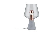 Tischlampe LED E27 20 W EEK: abhängig v. Leuchtmittel (A++ - E) Paulmann Neordic Yorik 79665 Beton-Grau, Kupfer,
