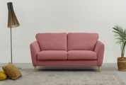 Home affaire 2-Sitzer »MARSEILLE Sofa 170 cm«, mit Massivholzbeinen aus Eiche, verschiedene Bezüge und Farbvarianten