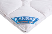 f.a.n. Schlafkomfort Baumwollbettdecke »Kansas«, 4-Jahreszeiten, Füllung Baumwolle, Bezug 100% Baumwolle, (1 St.), Bettdecke in 135x200 cm und weiteren Grössen, für Sommer oder Winter