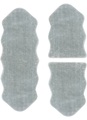 Bettumrandung »Lamm Fellimitat« Andiamo, Höhe 20 mm (3-tlg.)
