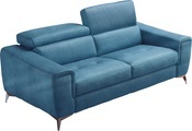 Egoitaliano Schlafsofa »Francine«, mit Bettfunktion, Kopfteil manuell verstellbar, mit Metallfüssen