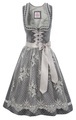 Marjo Dirndl midi mit Tüllschürze