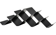 ZONE - Weinregal ROCKS - schwarz - Metall - 51.3/16.9/20 cm