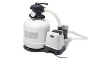 Intex, Intex Sandfilterpumpe Krystal Clear 9200 l / h ab 50 m Filteranlage