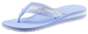 Tommy Hilfiger Zehentrenner »TH COLORBLOCK WEBBING SANDAL«, mit Logo