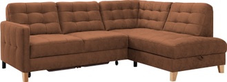exxpo - sofa fashion Ecksofa »Elio«, wahlweise mit Bettfunktion und Bettkasten, in vielen Bezugsqualitäten