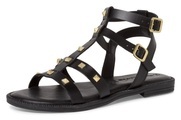 Tamaris Damen Flache Sandalette Schwarz