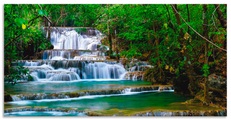 Artland Küchenrückwand »Tiefen Wald Wasserfall«