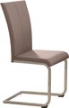 Home affaire Freischwinger »Nils«, (Set), 2 St., Kunstleder, Stuhl belastbar bis 120 Kg, Gestell aus Metall im Chrom-Look oder schwarz