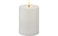 Sirius - LED-Kerze Sille 7.5 cm x 10 cm, Weiss