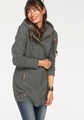Ragwear Sweatjacke »LETTY O«, mit dekorativen Patches aus Kunstleder