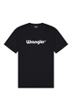 T-shirts Logo Tee Unisex Schwarz L