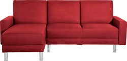 Max Winzer® Schlafsofa »Just Fresh«, Schlafsofa mit Recamiere, mit Rückenverstellung