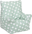 Knorrtoys, Knorrtoys® Sitzsack »Junior, Green White Stars«, für Kinder; Made in Europe